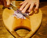 「ミックスビーンズのカレー風味」作り方1写真