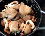 イカと里芋の煮物作り方5写真