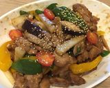 フライパンひとつで鶏肉と野菜のとろみ炒め作り方5写真