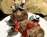 クリスマスにぴったりブッシュ・ド・ノエル作り方23写真