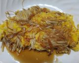 超簡単！！えのきだけの卵焼き作り方5写真