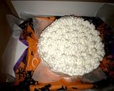 中からお菓子が飛び出すケーキ作り方8写真