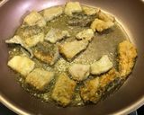 揚魚のエスニック風甘酢餡掛けパクチー添え作り方7写真
