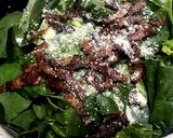 ほうれん草とカリカリベーコンのサラダ作り方5写真