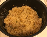 簡単！残り物でひき肉の炊き込みご飯♫作り方6写真