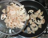 蓮根の辛子煮物♪簡単材料２つ作り方3写真