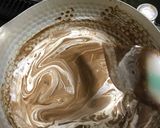 シットリ♫ナッツとリンゴのチョコケーキ作り方2写真