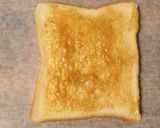 ピーナッツクリーム&ハムチーズサンド作り方1写真