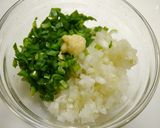 簡単！胡麻餃子☆胡麻ドレでたれ不要作り方1写真