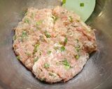 簡単！胡麻餃子☆胡麻ドレでたれ不要作り方3写真
