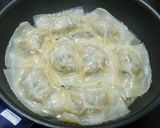 簡単！胡麻餃子☆胡麻ドレでたれ不要作り方7写真