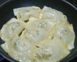 簡単！胡麻餃子☆胡麻ドレでたれ不要作り方8写真
