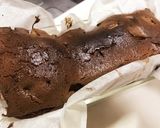 シットリ♫ナッツとリンゴのチョコケーキ作り方11写真