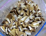 山ぐるみで、クルミ味噌を作り方1写真