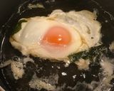 月見うどんでなく、月見ワカメスープごはん作り方3写真