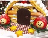 ★クリスマス☆お菓子の家ケーキ★作り方5写真