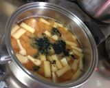 簡単！基本のお味噌汁〜豆腐と油揚げ〜作り方7写真