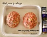 クリスマス・エッグ☆ハンバーグ作り方3写真