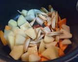身体ぽかぽか【たっぷり根菜の酒粕味噌汁】作り方7写真