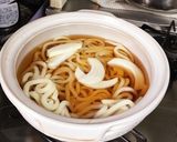 5分で簡単☆あったか鍋焼きうどん作り方2写真