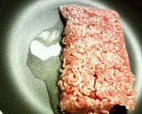 簡単♪✿ひき肉とエリンギの❀レタス包み✿作り方1写真