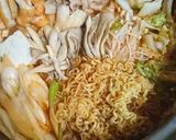 ラーメンで〆るキムチ鍋作り方10写真