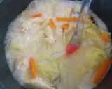 *白菜と鶏つくねのクリーム煮*作り方10写真