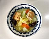 *白菜と鶏つくねのクリーム煮*作り方11写真