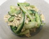 ササミの辛子酢味噌和え作り方5写真