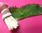 えのきと大葉の豚肉巻き♪作り方1写真