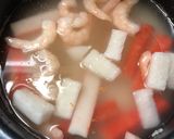 ズボラ飯「鍋キューブピリ辛海鮮ご飯」作り方3写真