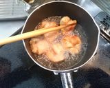 冷凍唐揚を少量油でサクっと！ジューシー♡作り方5写真