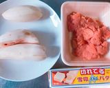 れんこんの明太バター和え作り方1写真