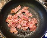 揚げ芋＆ベーコンのオイマヨソース作り方3写真