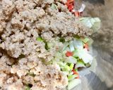 ＊マクロビ＊クスクスれんこんバーグ作り方1写真