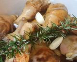 白ワインとオリーブで鶏もも肉煮込み作り方4写真