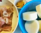やわらかイカ大根。作り方1写真