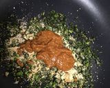大根の葉のしょうゆ麹炒め作り方3写真
