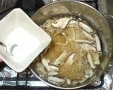 風邪に大麦雑炊♪簡単鶏肉と筍と卵と生姜作り方10写真