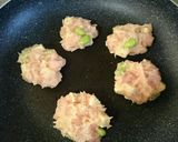 鶏むね肉とチーズの落とし焼き作り方5写真