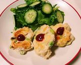 鶏むね肉とチーズの落とし焼き作り方7写真