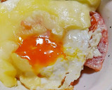 旨❤トマトと半熟目玉焼きのマヨチーズ焼き作り方5写真