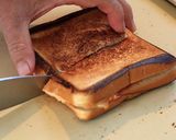 キムチとチーズのホットサンド作り方4写真