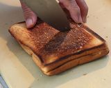 たまごとステーキのホットサンド作り方4写真