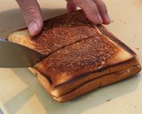 たまごとステーキのホットサンド作り方5写真