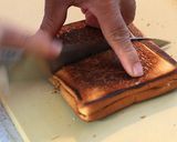 たまごとステーキのホットサンド作り方6写真