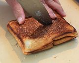 たまごとステーキのホットサンド作り方8写真