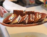 たまごとステーキのホットサンド作り方9写真