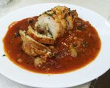 鶏むね肉のイタリアンロールアップ作り方12写真