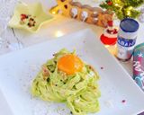 ツリー仕立て☆春菊カルボナーラ*作り方7写真